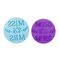 بصامة اكريليك ٨سم Miss to Mrs