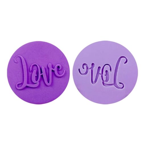 بصامة اكريليك ٨سم love