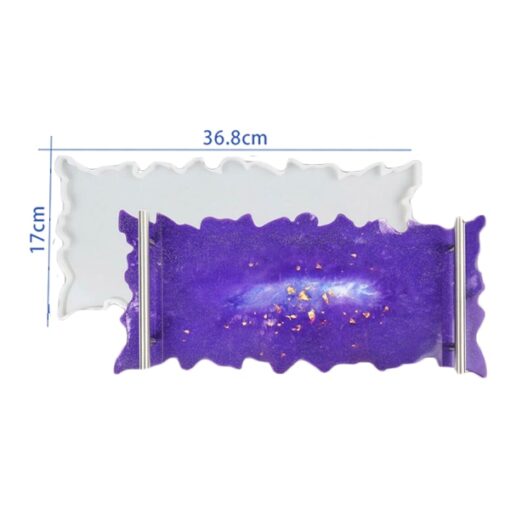 صينية مستطيل عشوائي 37cm*17cm