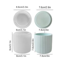 علبه بوت مدور مضلع 8cm