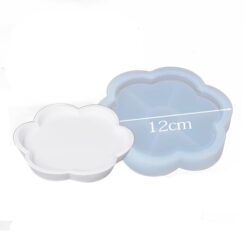 طبق وردة بحواف 12cm