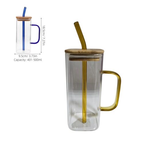 مج بايركس اصفر + غطاء