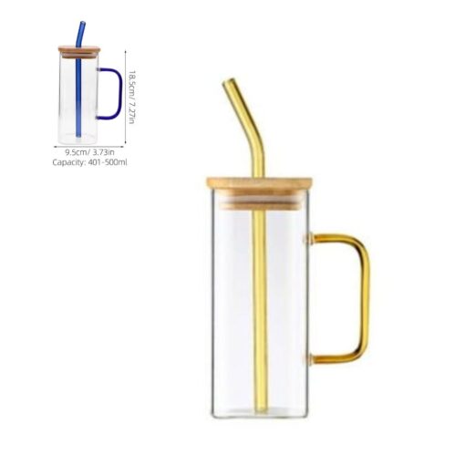 مج بايركس اصفر + غطاء