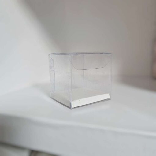 علبة مكعب شفاف 5×5×5cm